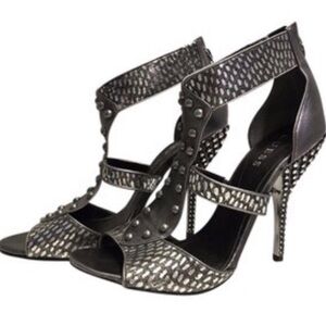 Guess Carole Metallic Studded Heels